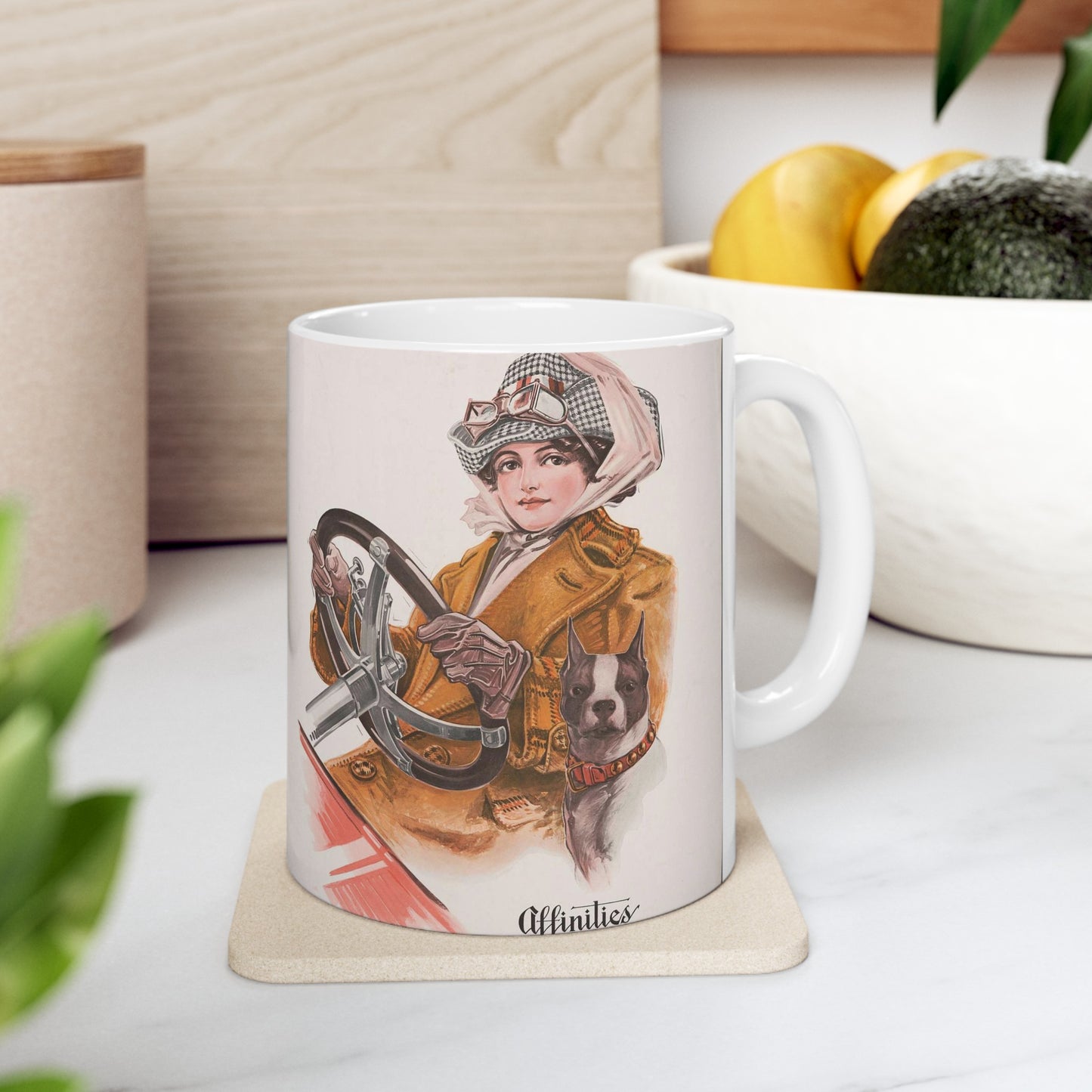 Affinities - Print, Library of Congress collection Beautiful Novelty Ceramic Coffee Mug 11oz