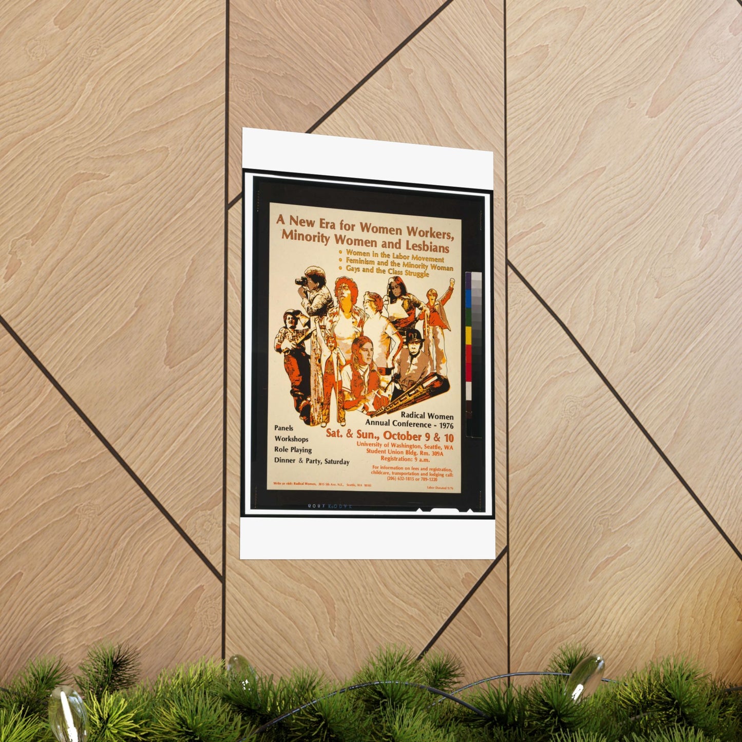 A new era for women workers, minority women and lesbians High Quality Matte Wall Art Poster for Home, Office, Classroom