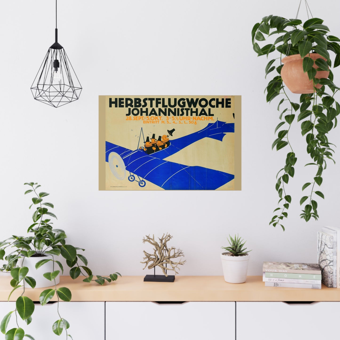 Herbstflugwoche Johannisthal - Julius Klinger - Matte Posters