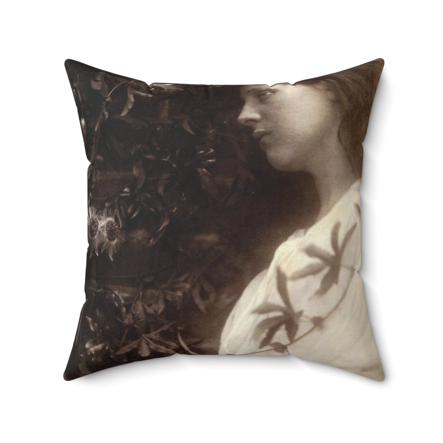 Maud, by Julia Margaret Cameron Decorative Accent Square Pillow