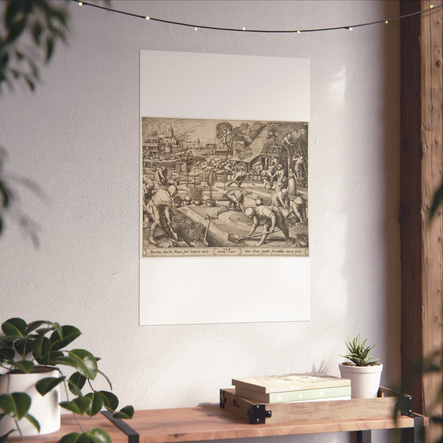 Pieter van der Heyden - Spring (Ver) from The Seasons High Quality Matte Wall Art Poster for Home, Office, Classroom