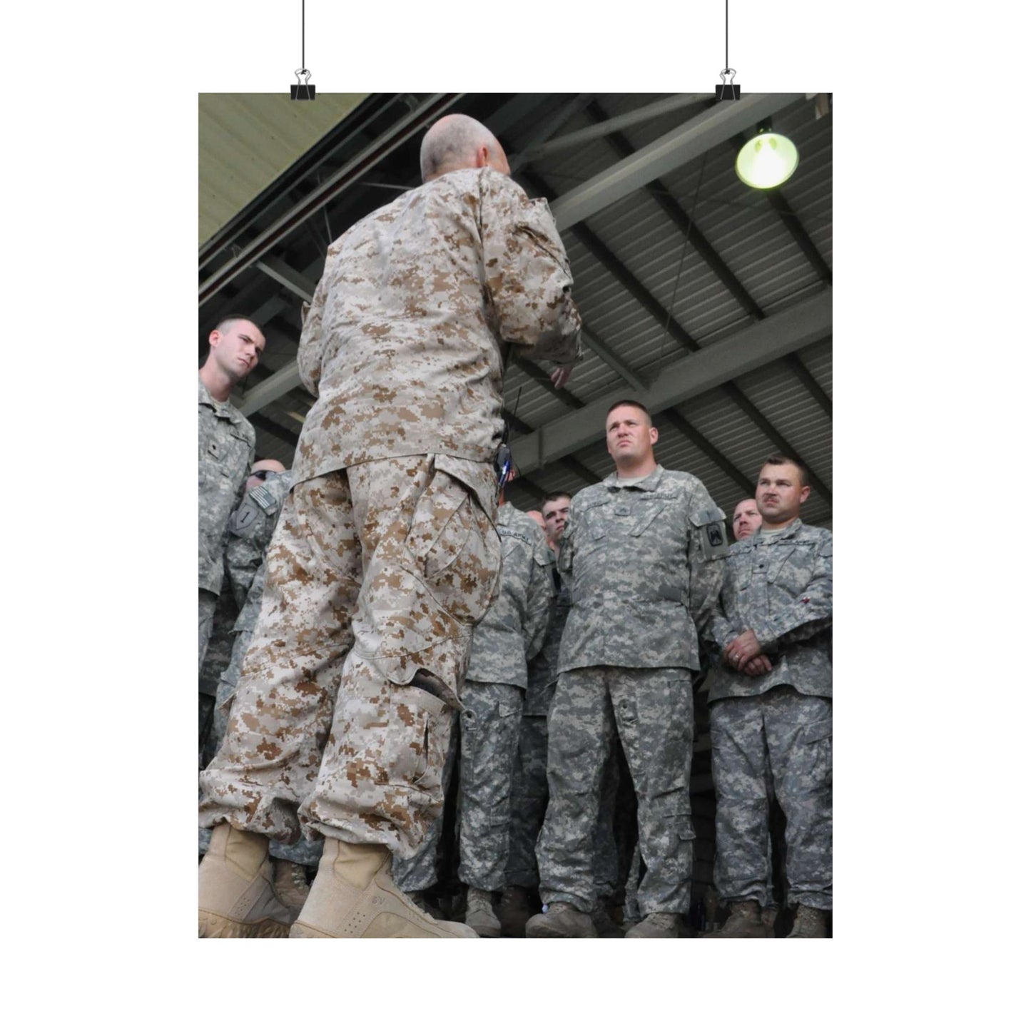 U.S. Navy Vice Adm. Mike LeFever, commander of the High Quality Matte Wall Art Poster for Home, Office, Classroom