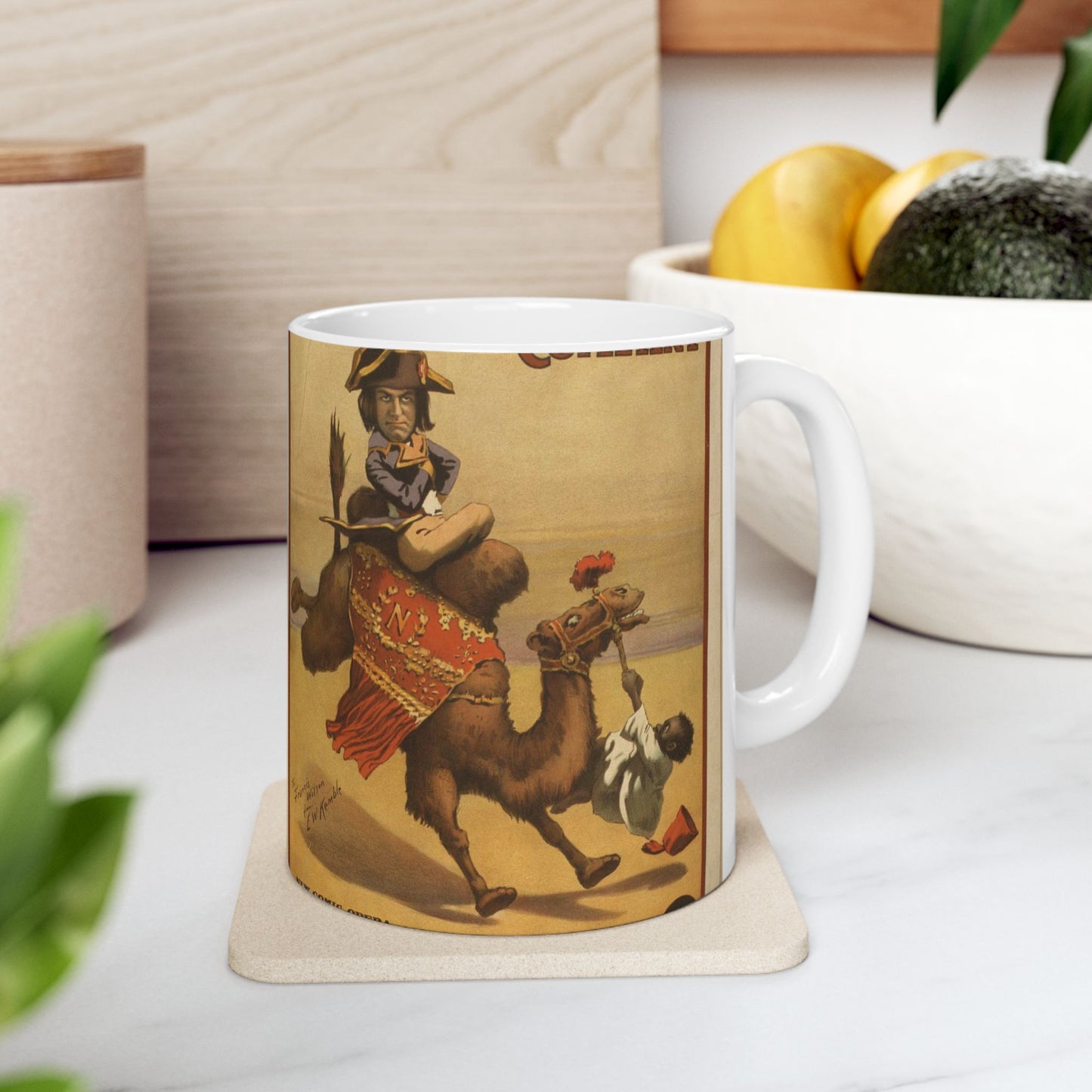 The little Corporal new comic opera by Harry B. Smith and Ludwig Englander. Beautiful Novelty Ceramic Coffee Mug 11oz