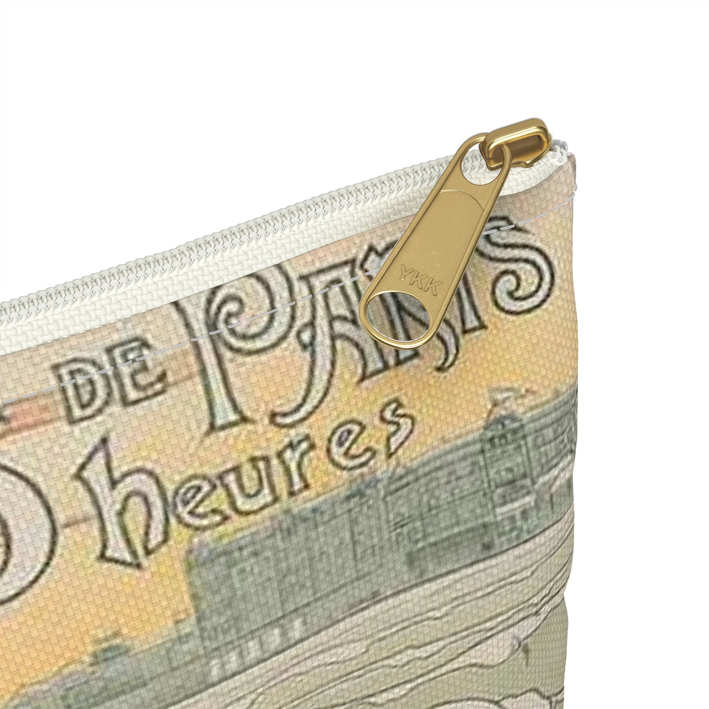 Affiche belge pour le "Casino de Cabourg". Large Organizer Pouch with Black Zipper