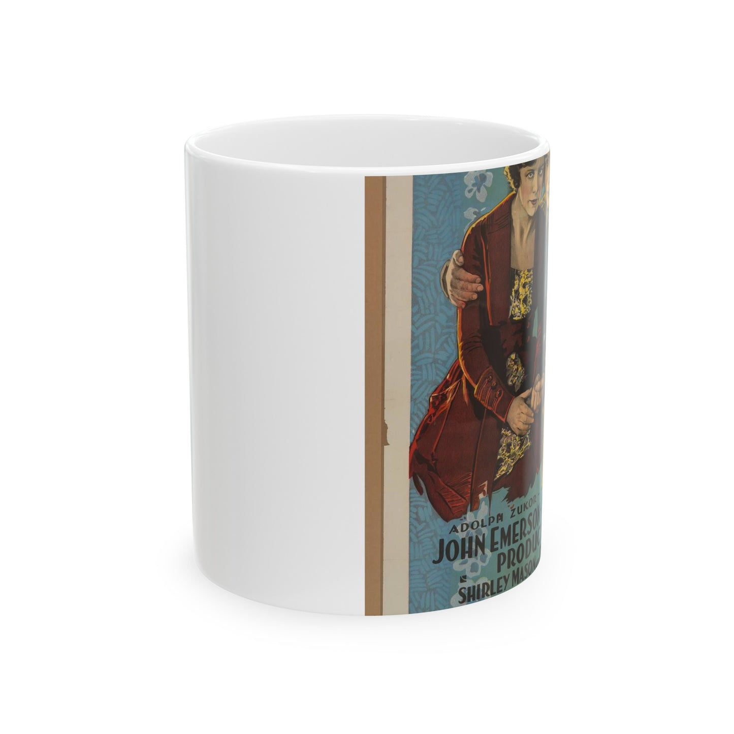 Adolph Zukor presents a John Emerson - Anita Loos production, Shirley Mason and Ernest Truex in Good-bye Bill by John Emerson and Anita Loos Beautiful Novelty Ceramic Coffee Mug 11oz