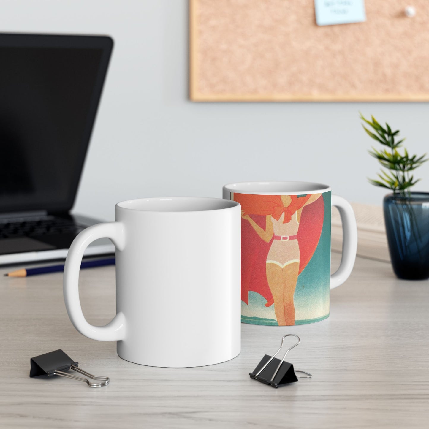 Jupp Wiertz - Zoppot, das Weltbad an der Ostsee Beautiful Novelty Ceramic Coffee Mug 11oz