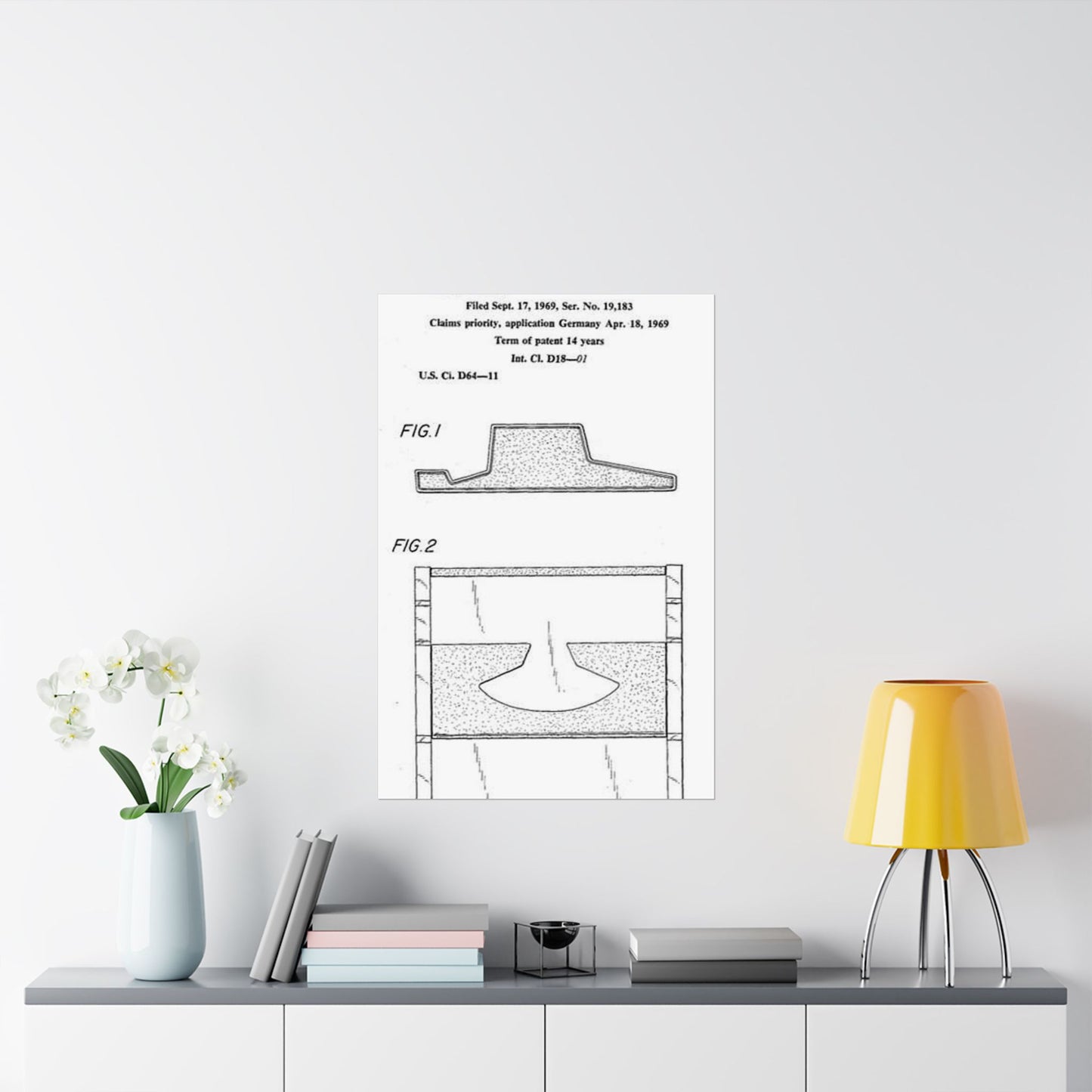 Patent drawing - Olympia-Traveller - . Public domain  image High Quality Matte Wall Art Poster for Home, Office, Classroom