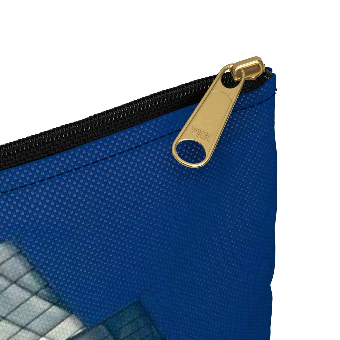 The upper reaches of Frost Bank Tower, a prominent Austin, Texas, skyscraper Large Organizer Pouch with Black Zipper