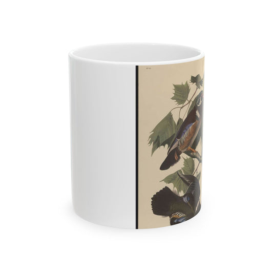 Summer or wood duck, Anas sponsa Beautiful Novelty Ceramic Coffee Mug 11oz