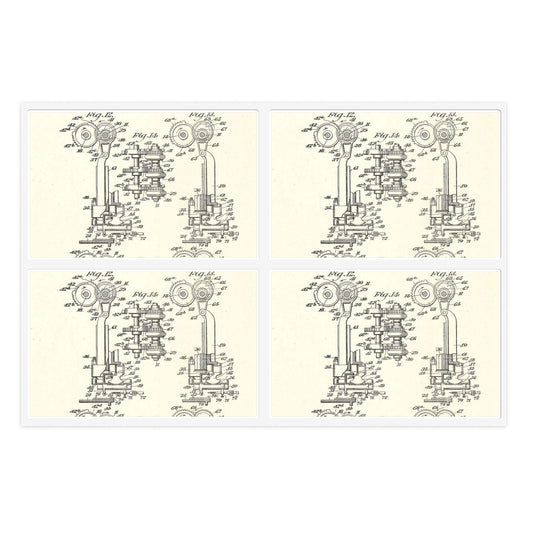 Patent Case File No. 1,353,426, Machine for Shaping Artificial-Flower Petals, Inventor(s)- Alwin J. Schwarzenbach and Benjamin W. Tucker. - DPLA - 73ca175439733b642c8783cdd58e8940 (page 42) Laminated UV Protective Vinyl Stickers