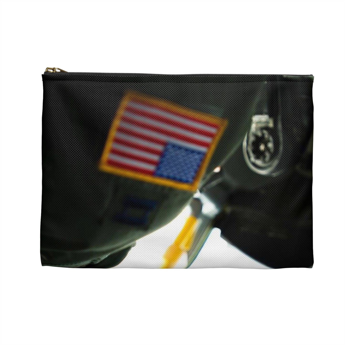 Capt. Michael Bermensolo, a pilot from the 151st Air Large Organizer Pouch with Black Zipper