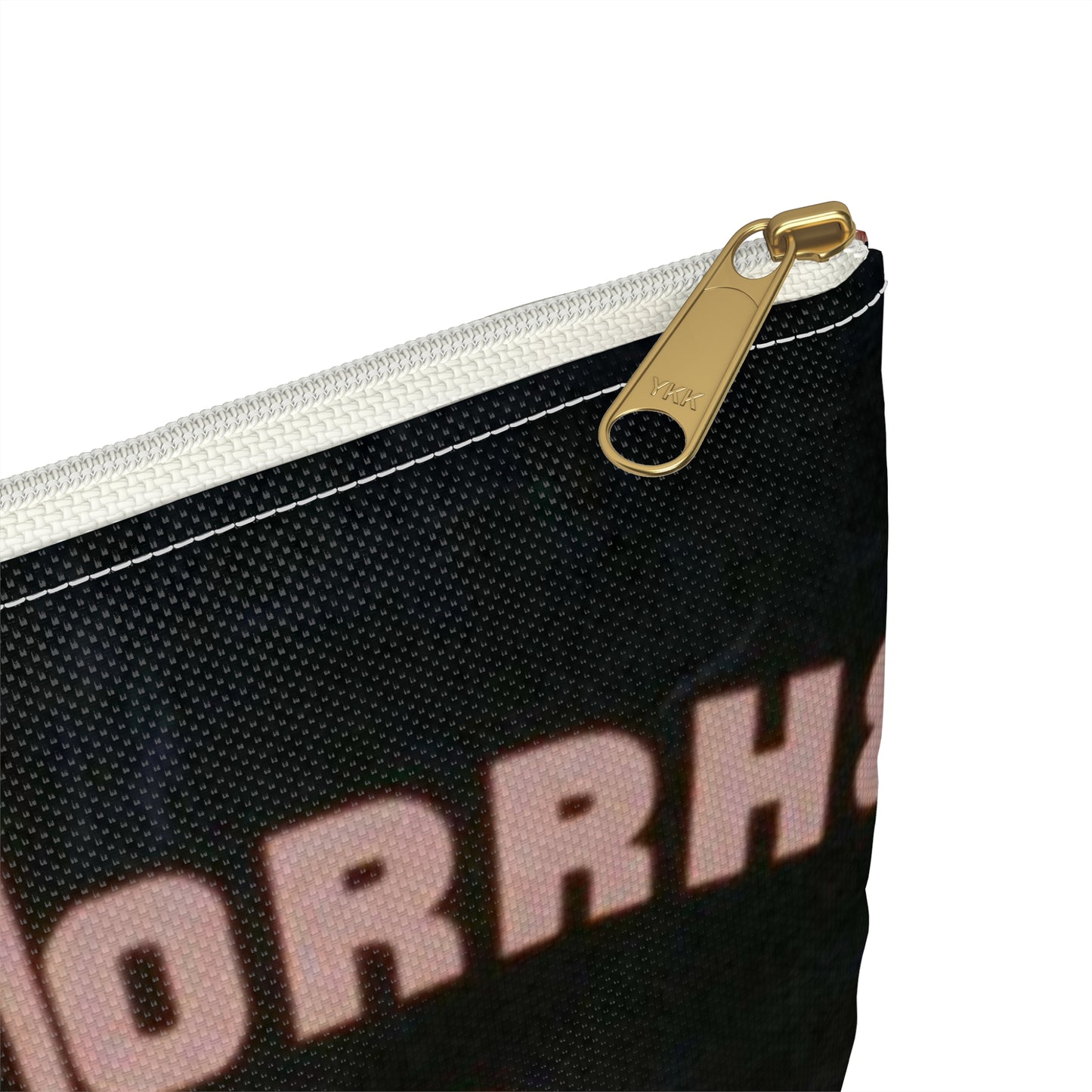 Stamp out syphilis and gonorrhea Have you had your blood test and examination : Go to your doctor or Dept. of Health. Large Organizer Pouch with Black Zipper