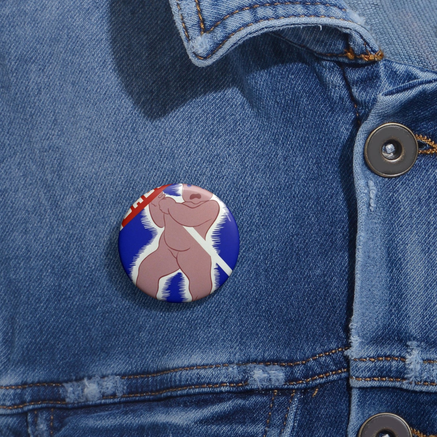 Unfair to babies A helpless infant can't go on strike : It depends on your care. Pin Buttons with Crisp Design