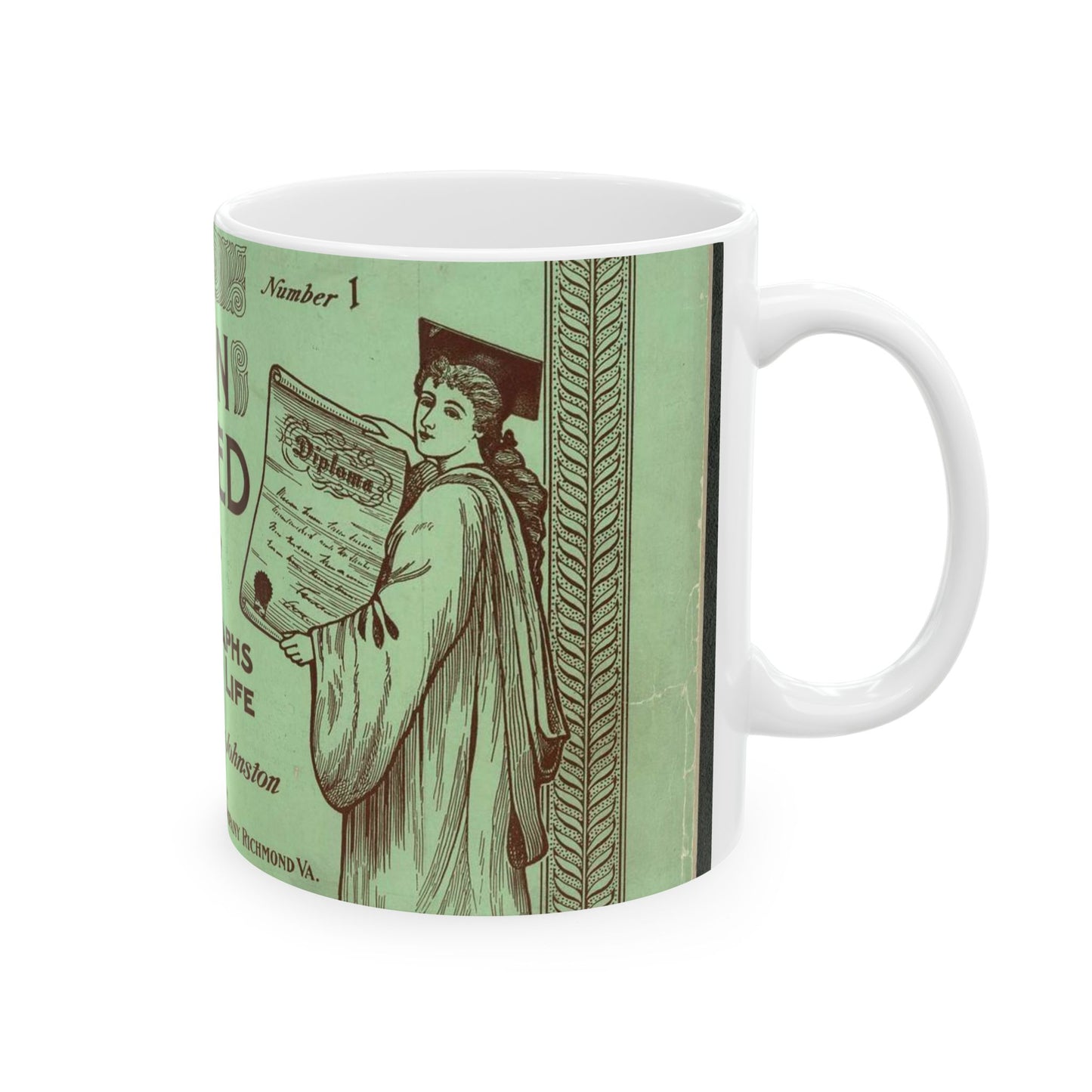 The New Education Illustrated by Edith C. Westcott with photograhs from life by Frances Benjamin Johnston, Number 1 - Primary Beautiful Novelty Ceramic Coffee Mug 11oz