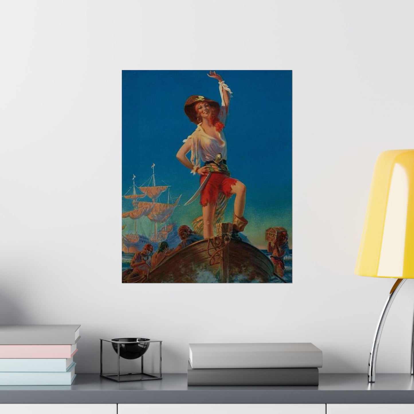 Bringing Home the Treasure by Edward Mason Eggleston High Quality Matte Wall Art Poster for Home, Office, Classroom