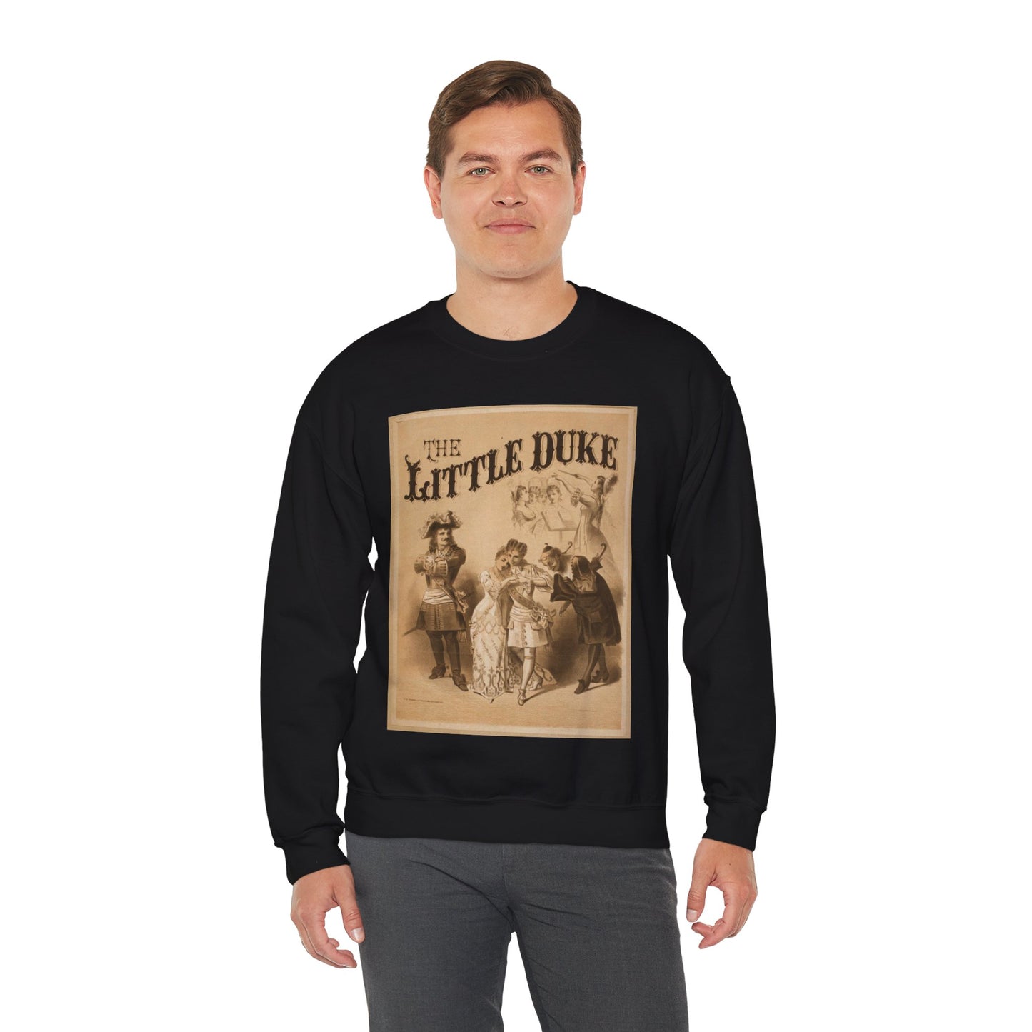 The little duke, American vaudeville and popular entertainment 1870 1920 Black Heavy Blend Adult Crew Neck SweatShirt