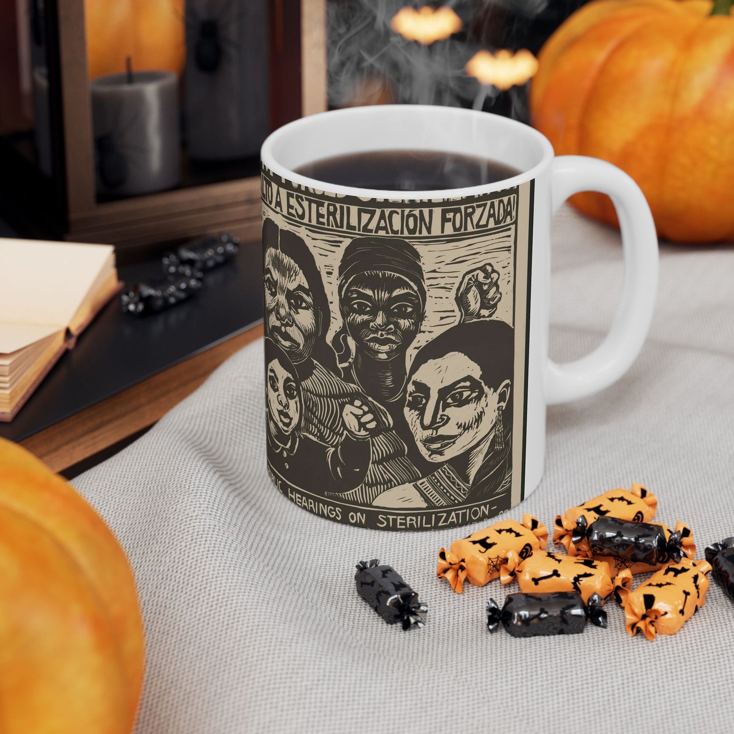 Stop forced sterilization - American Art Poster Beautiful Novelty Ceramic Coffee Mug 11oz