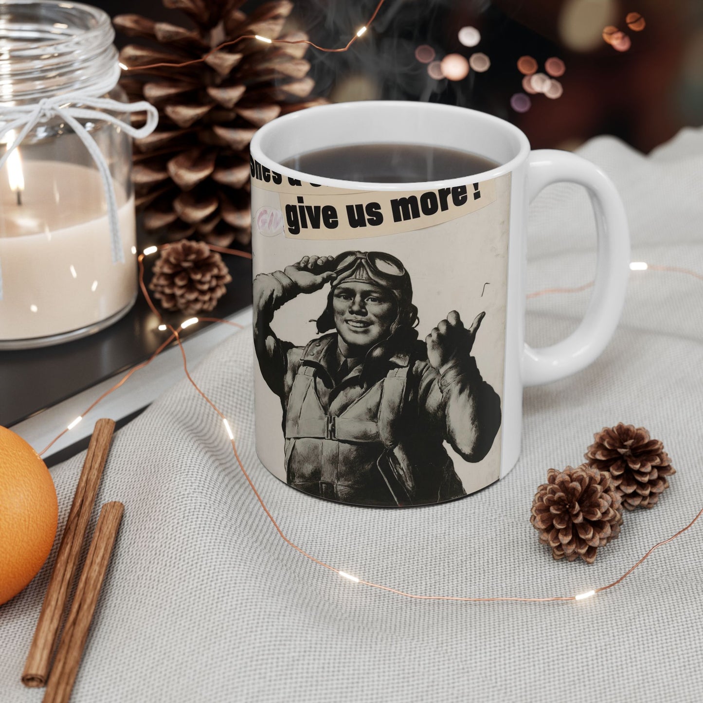 She's a swell plane - give us more!  MORE PRODUCTION [Riggs] Beautiful Novelty Ceramic Coffee Mug 11oz