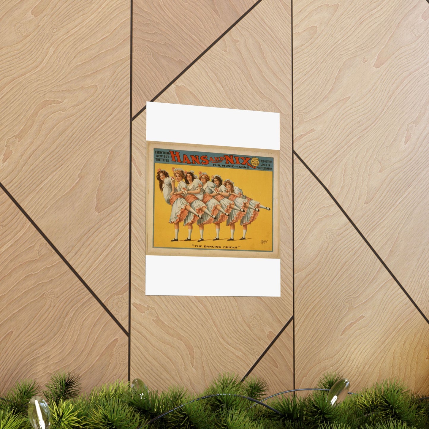Hans and Nix everything new but the title : fun, music, and song : the positive limit in polite comedy. High Quality Matte Wall Art Poster for Home, Office, Classroom