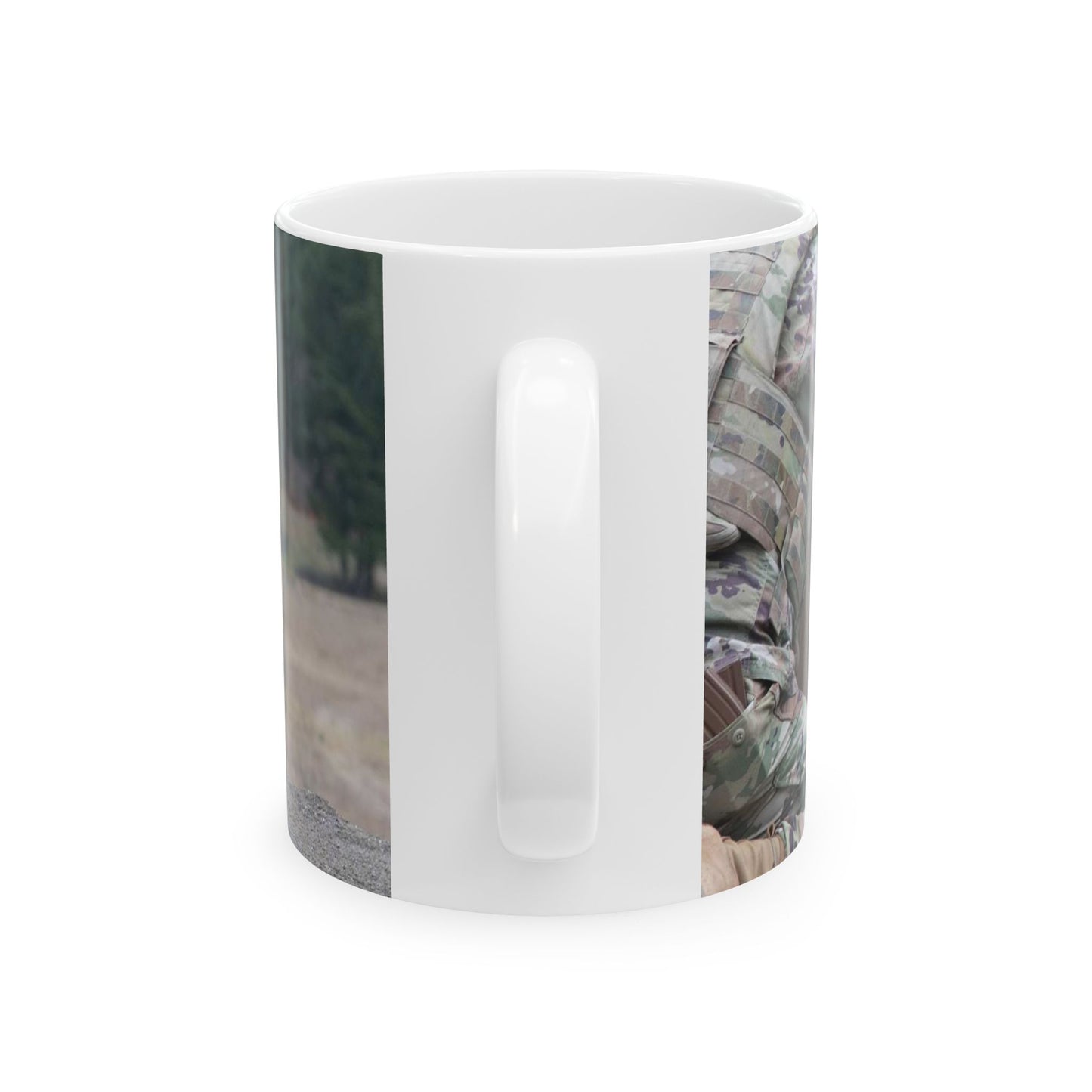 U.S. Army soldier Cpl. Ian Villoldo assigned to Charlie Beautiful Novelty Ceramic Coffee Mug 11oz