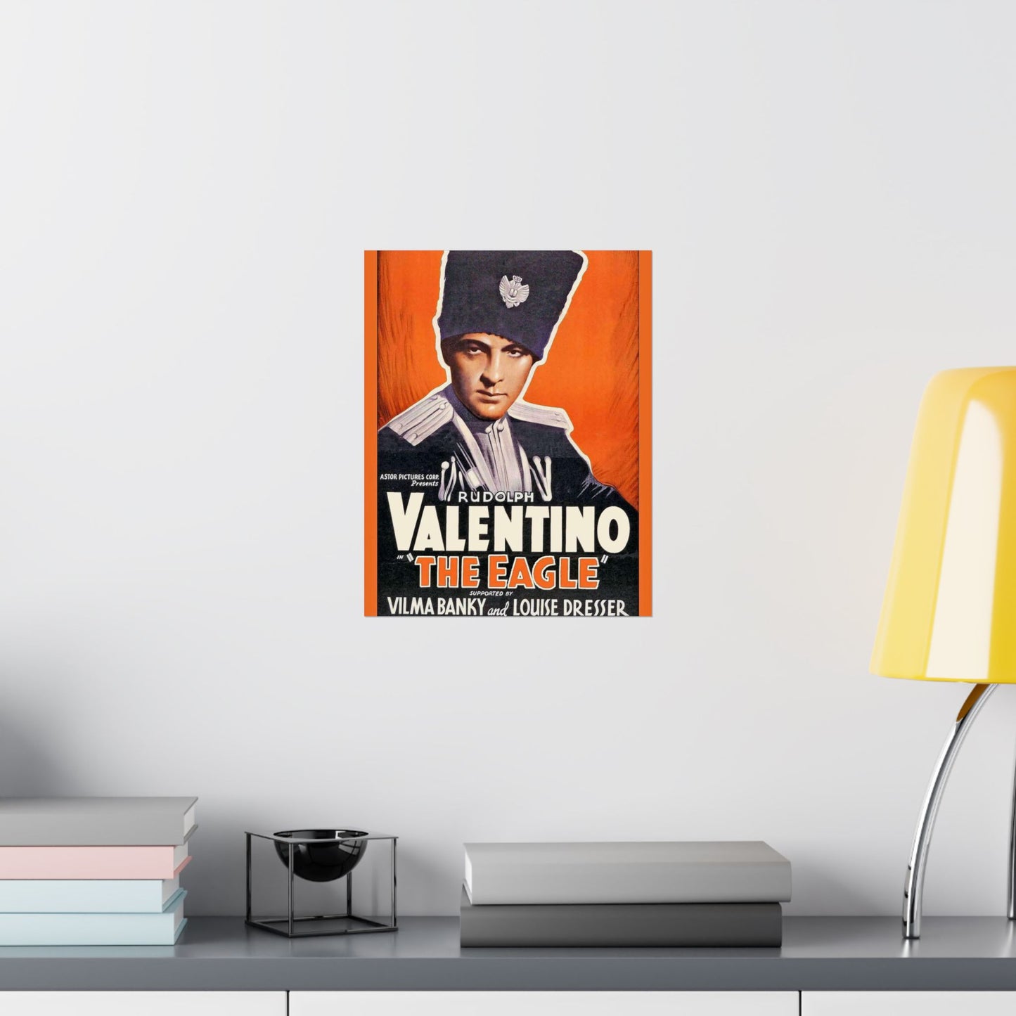 The-Eagle-1925-Rudolph-Valentino High Quality Matte Wall Art Poster for Home, Office, Classroom