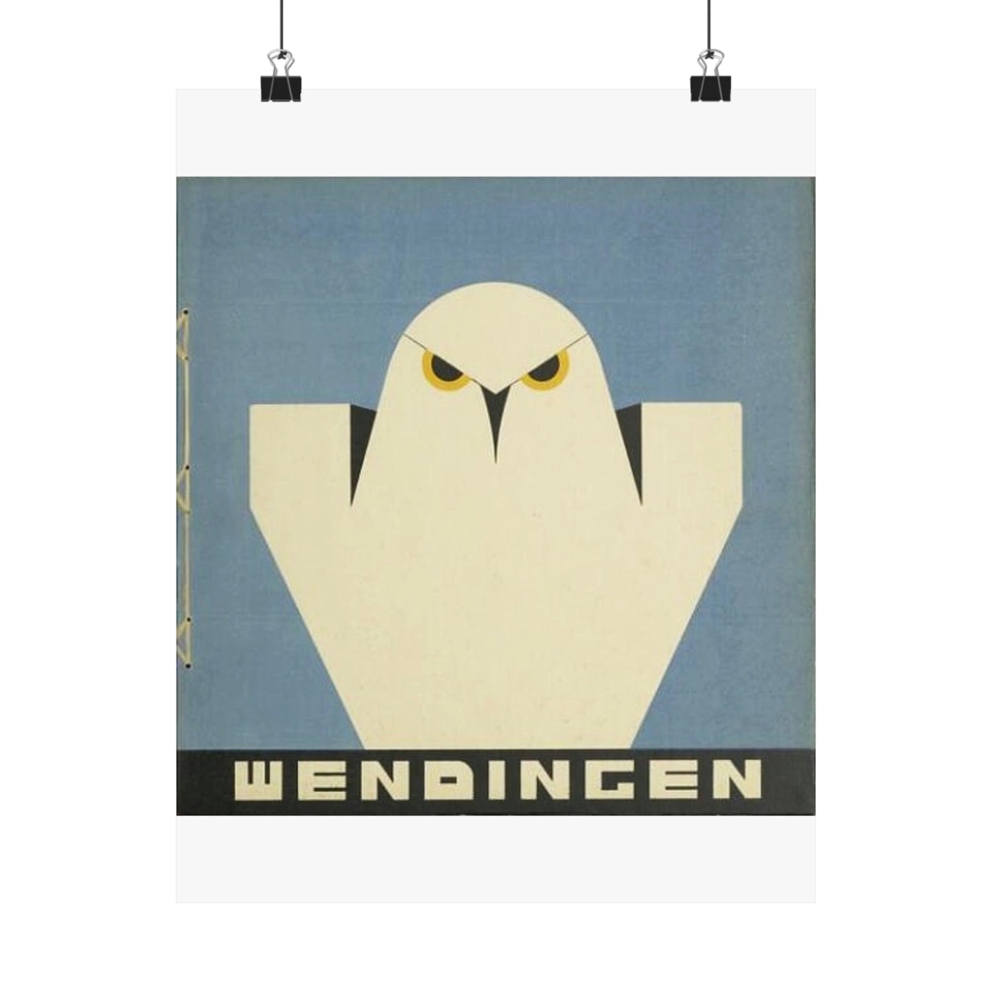 Wendingen Series 12 No. 01 - Art Deco public domain image High Quality Matte Wall Art Poster for Home, Office, Classroom