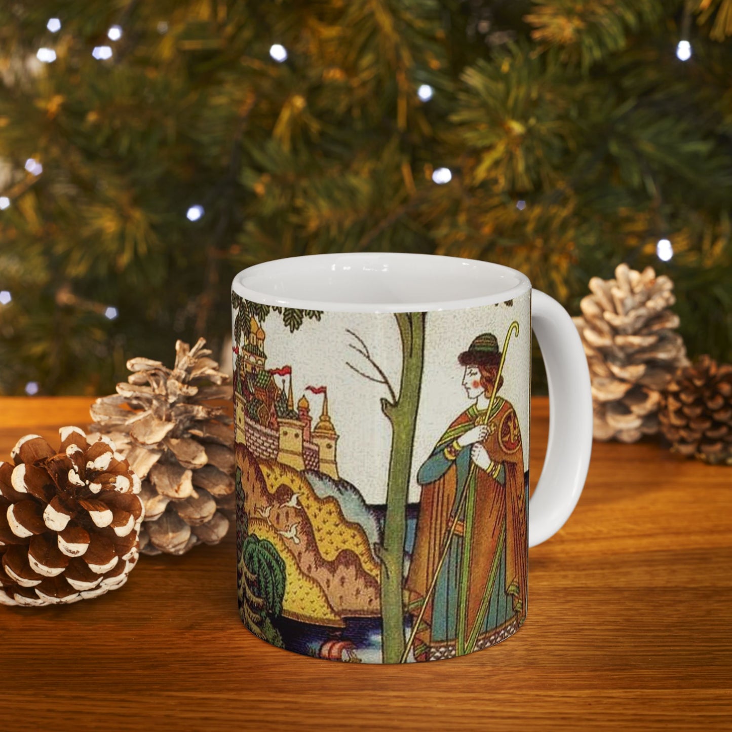 Ivan Bilibin 067 - Art nouveau public domain image Beautiful Novelty Ceramic Coffee Mug 11oz