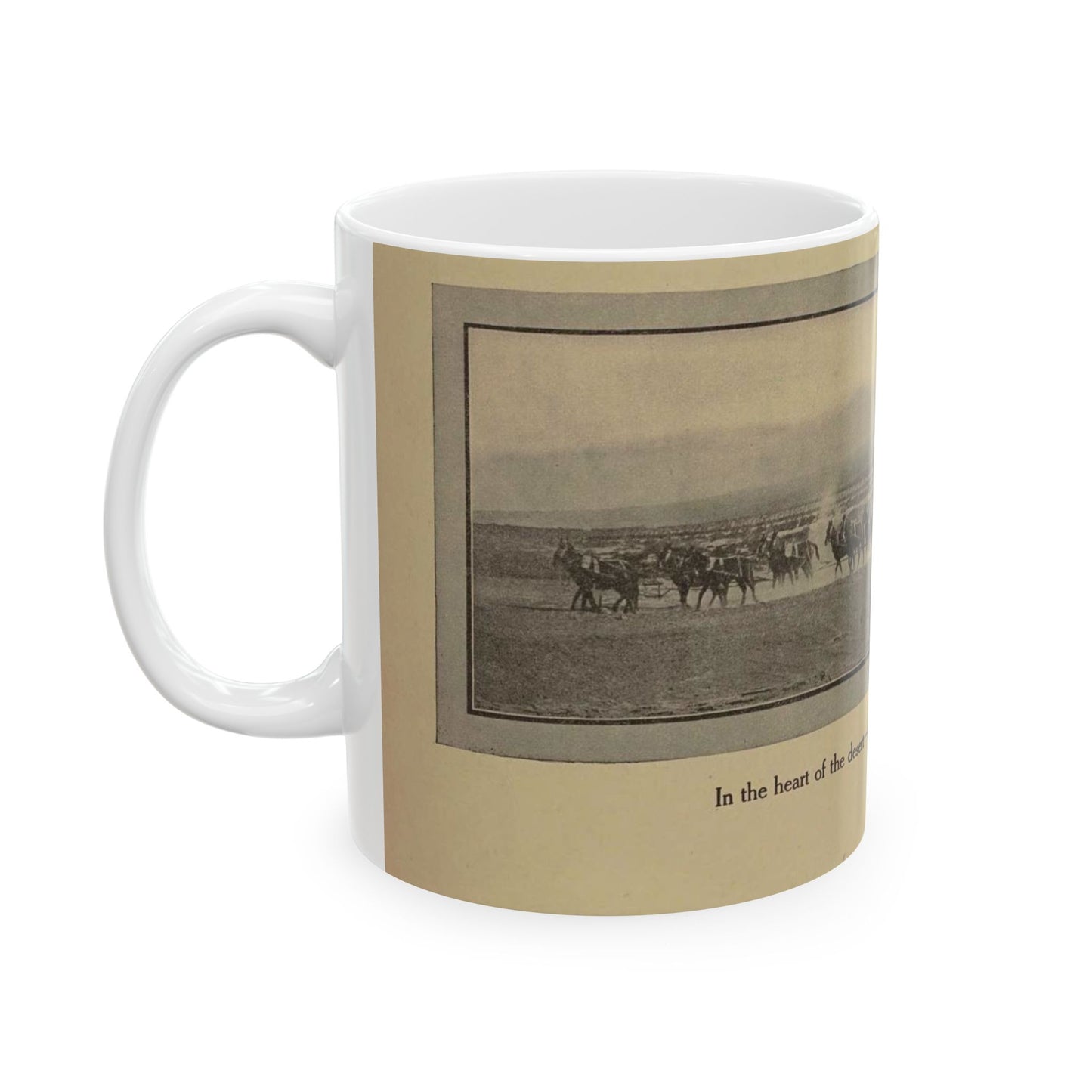 The 20-Mule-Team brigade : being a story in jingles of the good works and adventures of the famous "Twenty-Mule-Team" Beautiful Novelty Ceramic Coffee Mug 11oz