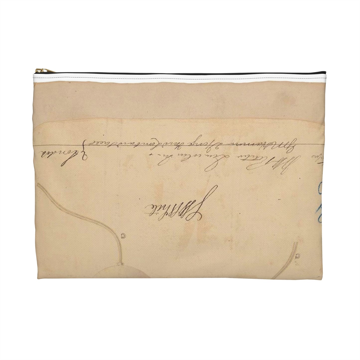 Patent drawing - Drawing of Hat to Prevent Drowning Public domain  image Large Organizer Pouch with Black Zipper