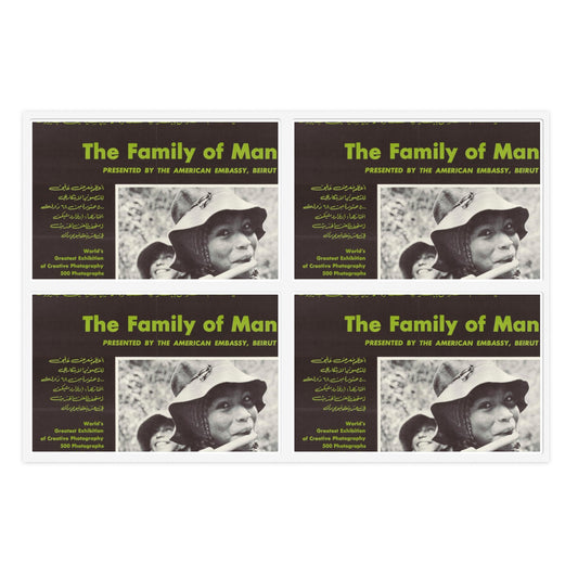 Poster: The Family of Man - Public domain portrait print Laminated UV Protective Vinyl Stickers