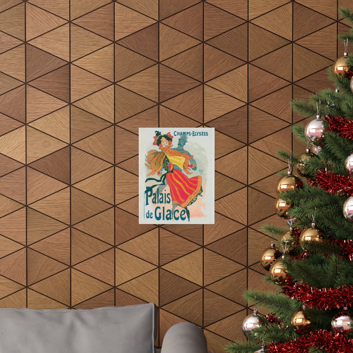 Nouvelle affiche pour le "Palais de Glace". High Quality Matte Wall Art Poster for Home, Office, Classroom
