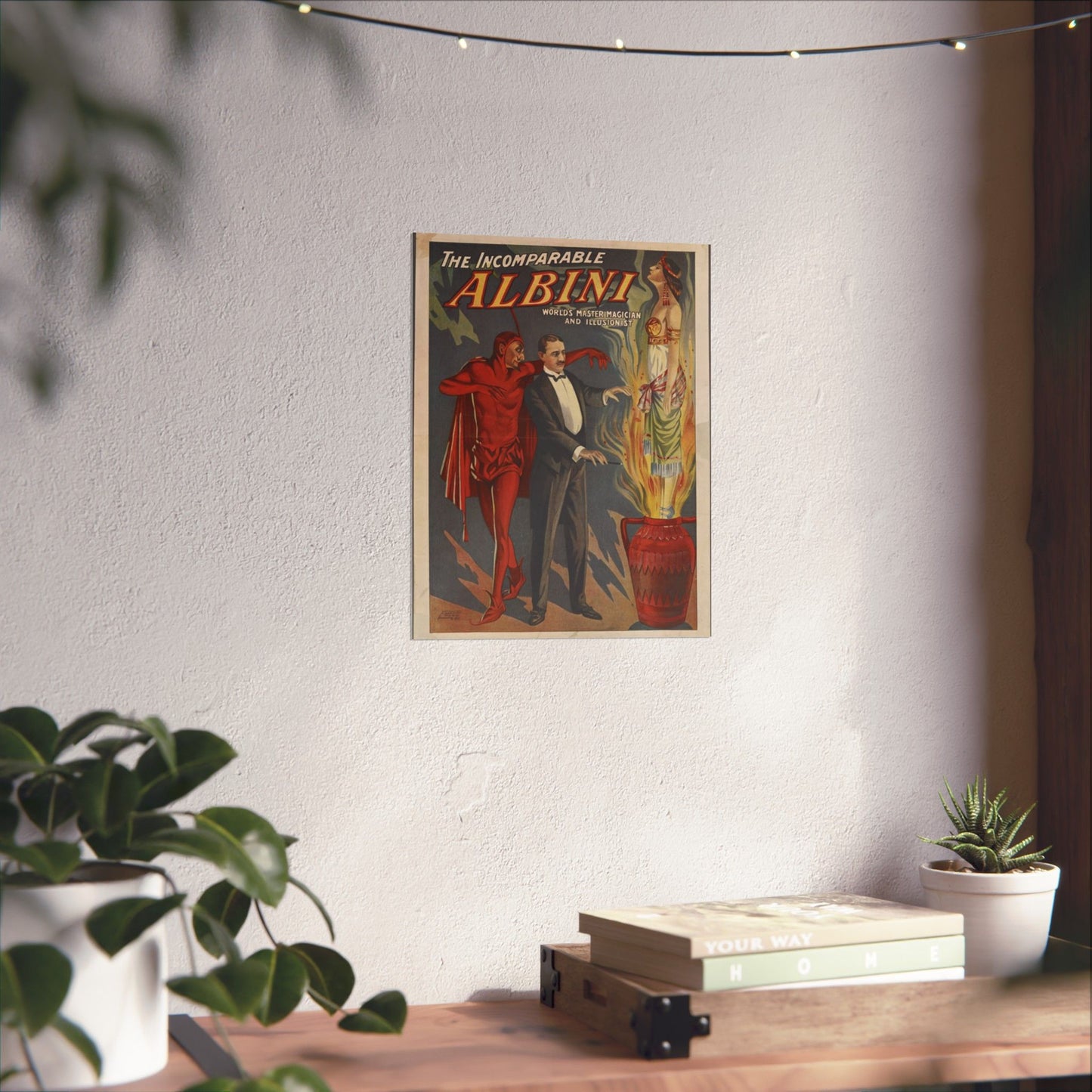 TheIncomperable Albini Theatrical Poster High Quality Matte Wall Art Poster for Home, Office, Classroom