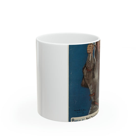 Joan of Arc Saved France Beautiful Novelty Ceramic Coffee Mug 11oz