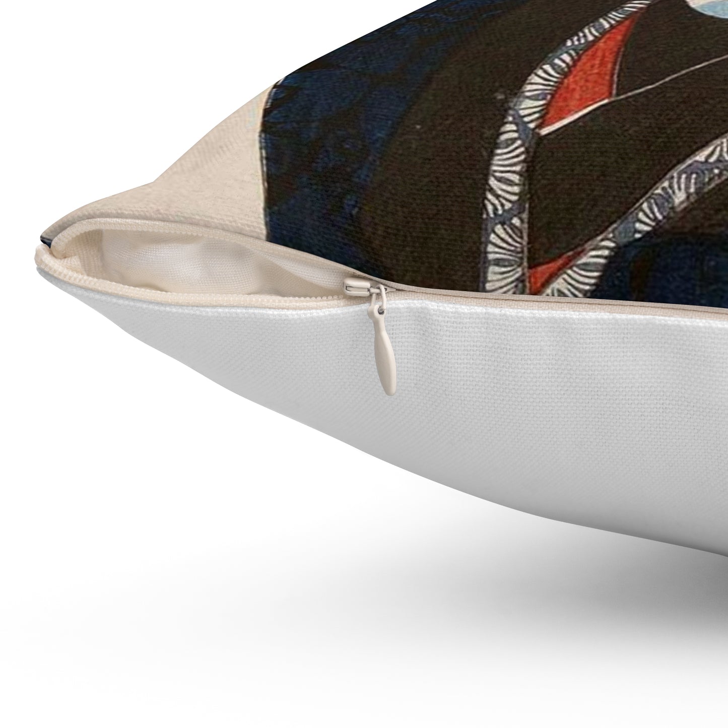 Kōshirō Matsumoto VI as Sōroku by Toyokuni III and Hiroshige Decorative Accent Square Pillow