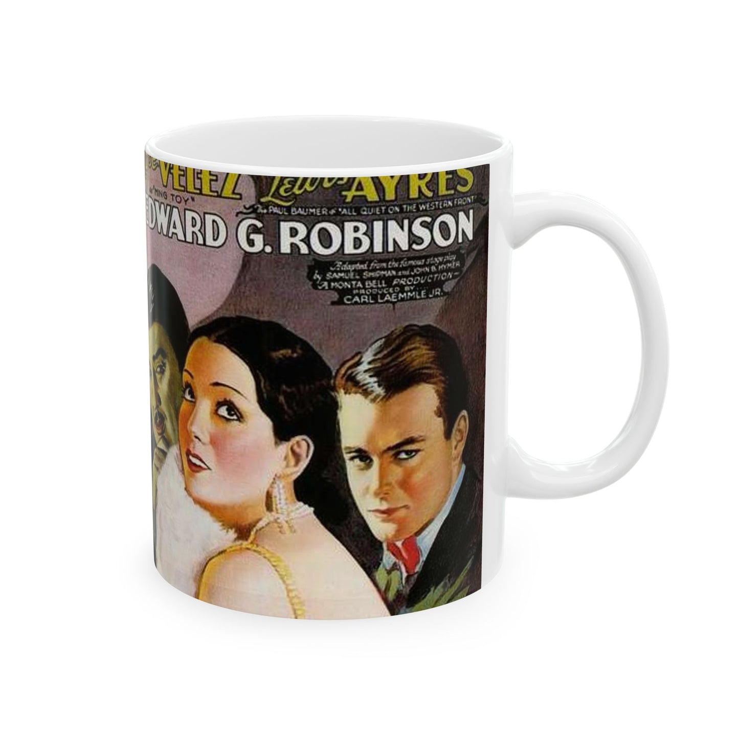 Poster - East is West - Vintage movie public domain poster Beautiful Novelty Ceramic Coffee Mug 11oz