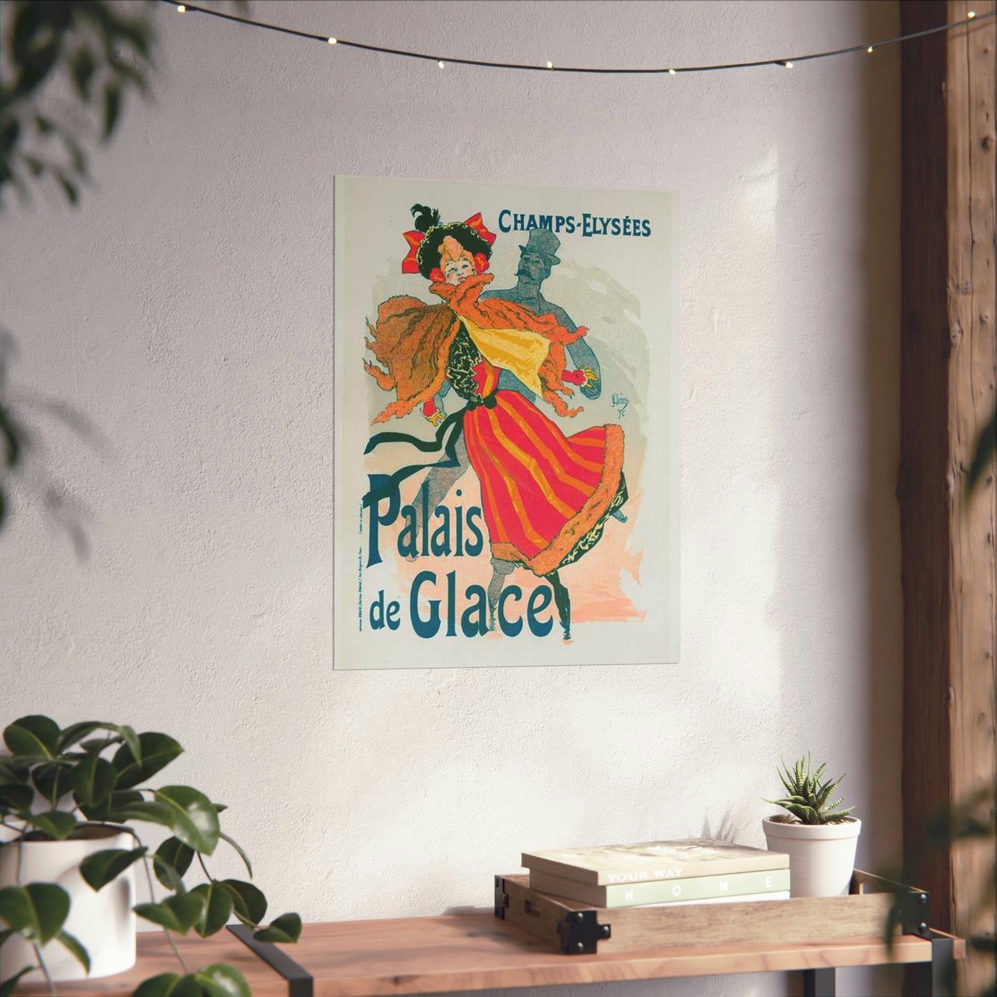 Nouvelle affiche pour le "Palais de Glace". High Quality Matte Wall Art Poster for Home, Office, Classroom