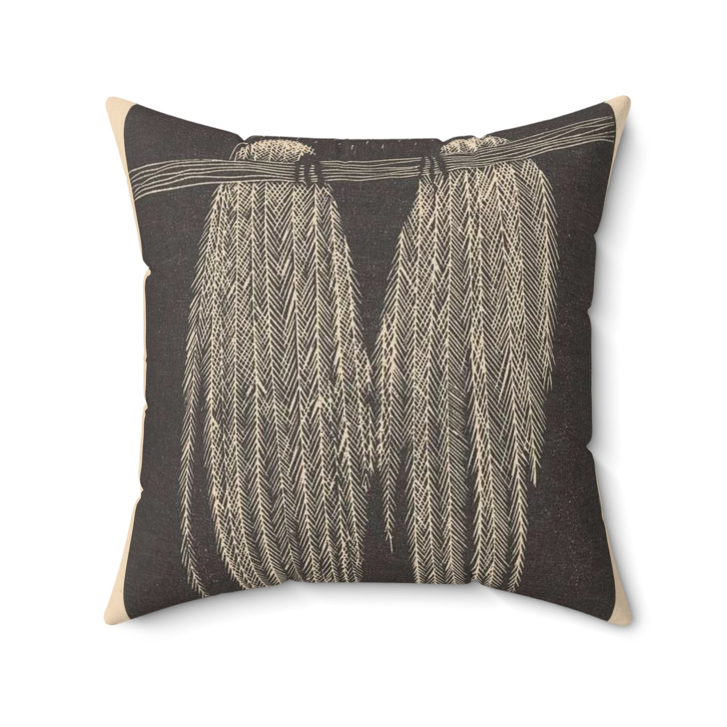 Samuel Jessurun de Mesquita - Paradijsvogel Decorative Accent Square Pillow