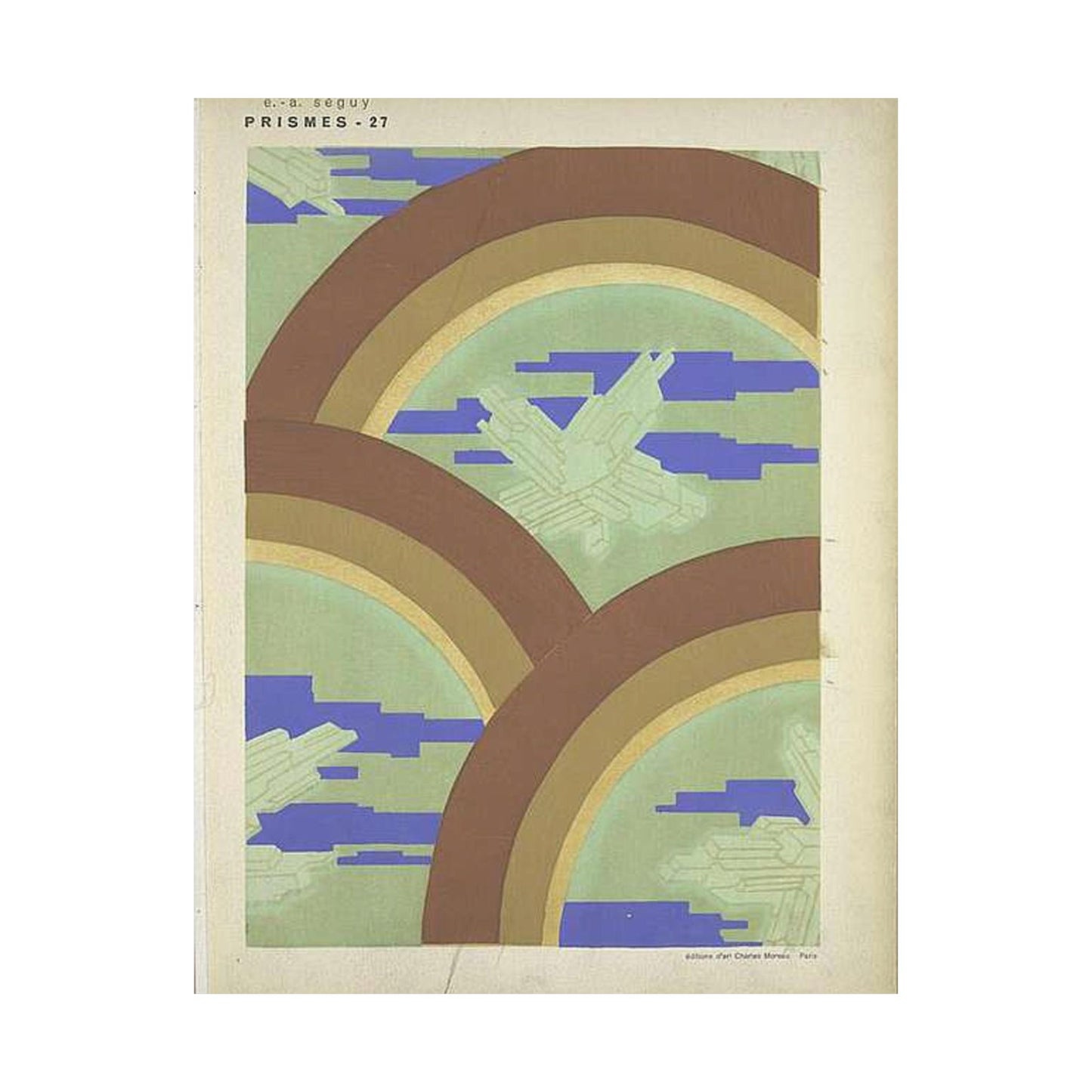Prismes - EA Séguy - 1933 - page 29 High Quality Matte Wall Art Poster for Home, Office, Classroom
