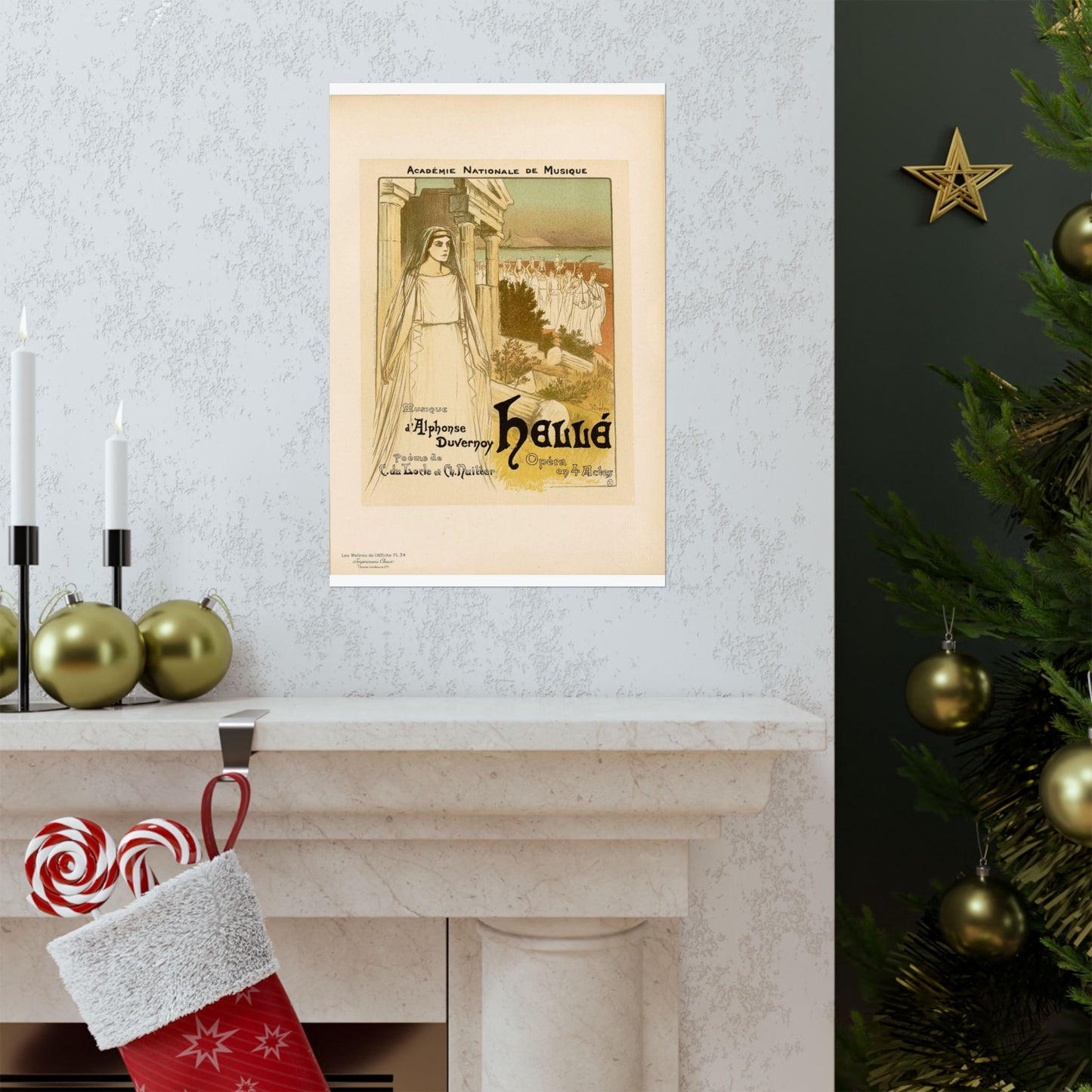 Maîtres de l'affiche V 1 - Pl 34 - Steinlen High Quality Matte Wall Art Poster for Home, Office, Classroom
