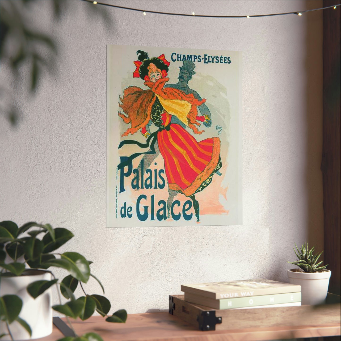 Nouvelle affiche pour le "Palais de Glace". High Quality Matte Wall Art Poster for Home, Office, Classroom