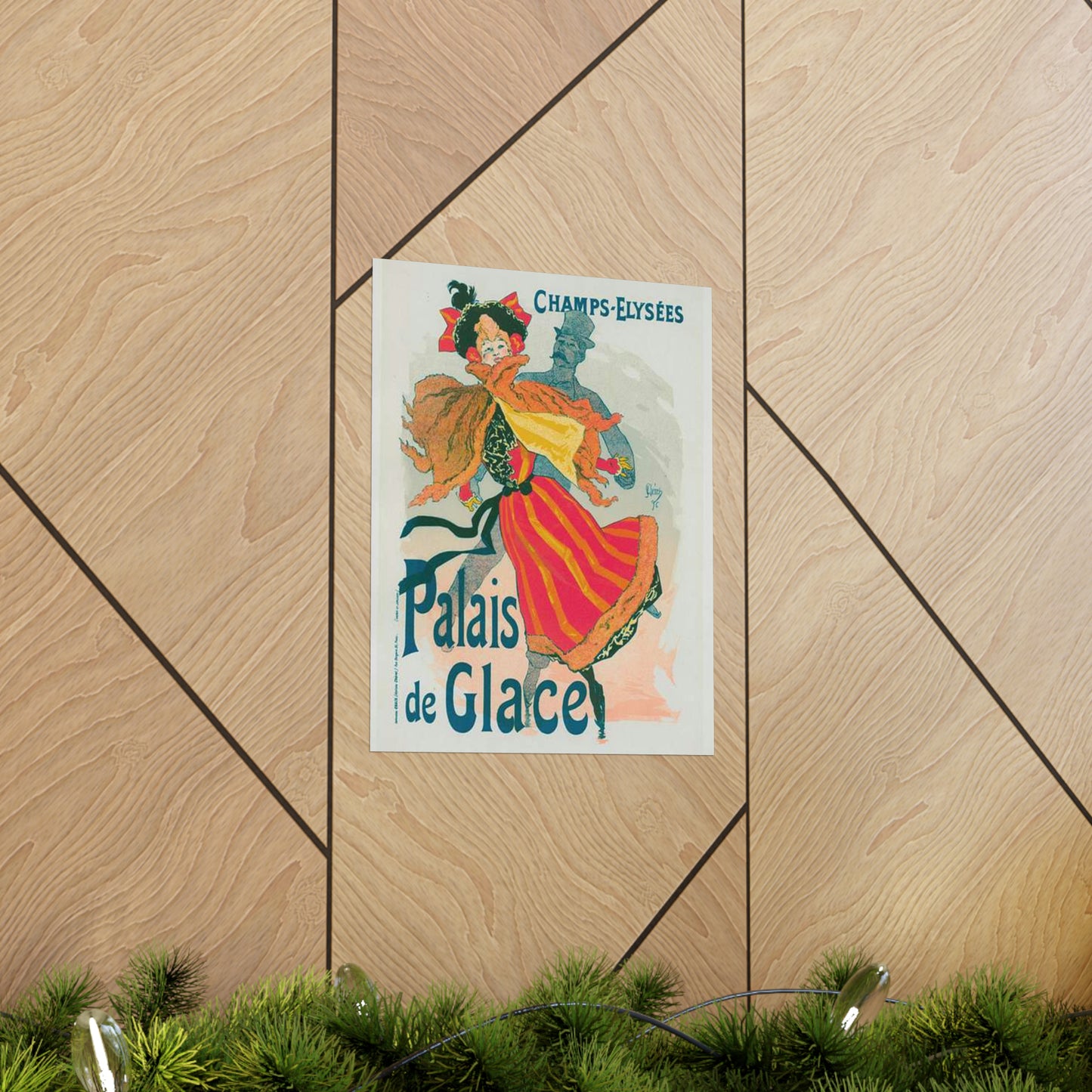 Nouvelle affiche pour le "Palais de Glace". High Quality Matte Wall Art Poster for Home, Office, Classroom
