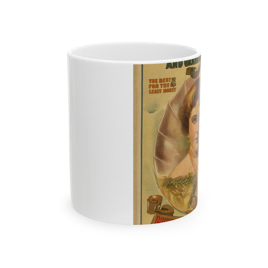 Waite's Stock Co. and grand orchestra the best for the least money. Beautiful Novelty Ceramic Coffee Mug 11oz