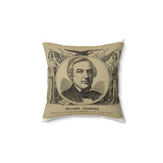 Millard Fillmore, American candidate for president of the United States Decorative Accent Square Pillow