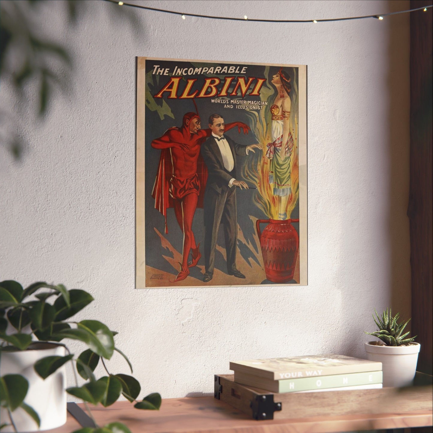 TheIncomperable Albini Theatrical Poster High Quality Matte Wall Art Poster for Home, Office, Classroom