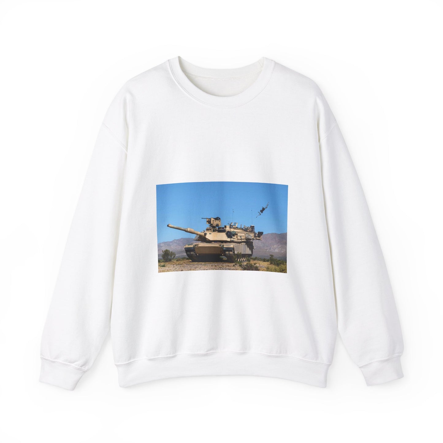 An Idaho Air National Guard A10 C Thunderbolt II from White Heavy Blend Adult Crew Neck SweatShirt