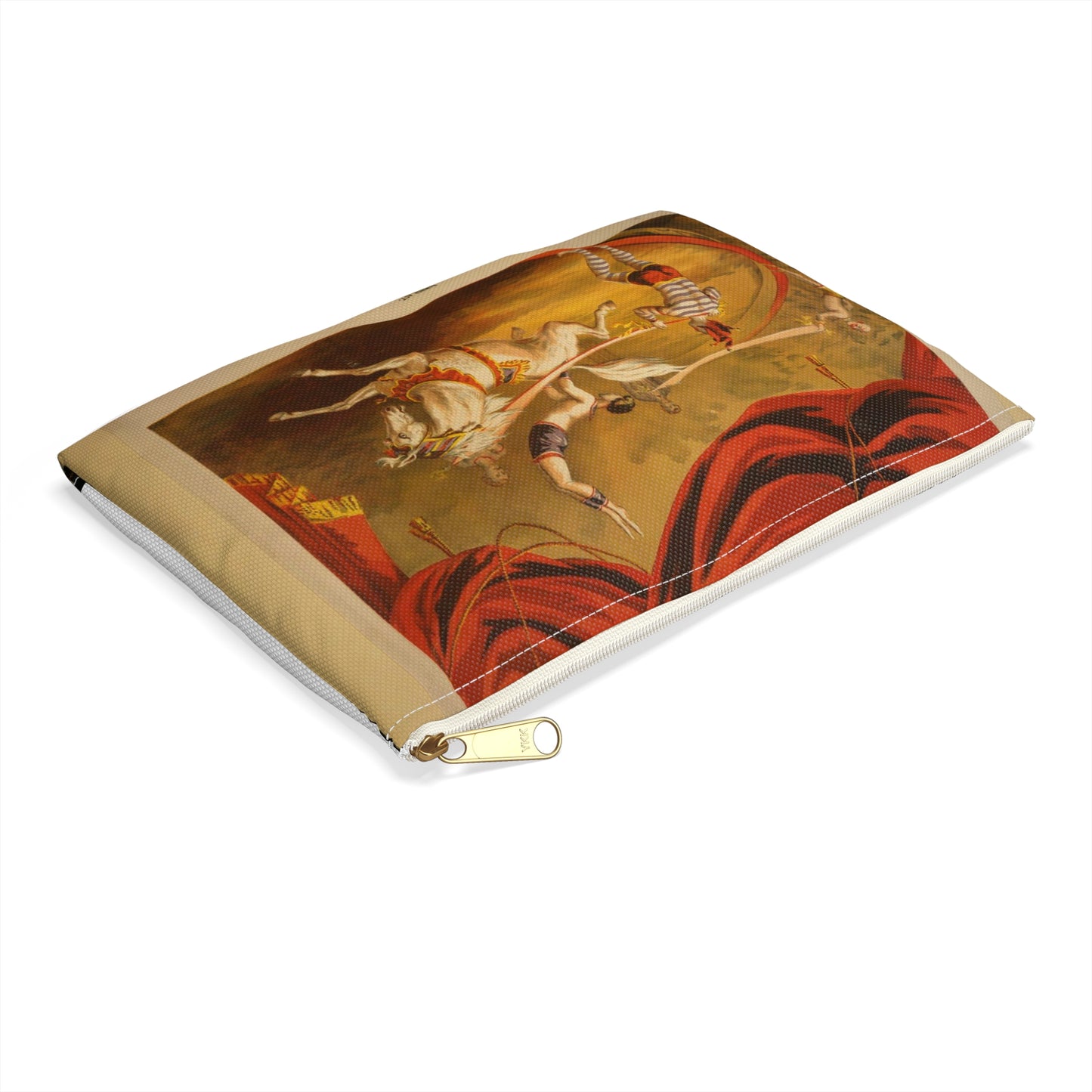 Banner act - Print, Library of Congress collection Large Organizer Pouch with Black Zipper