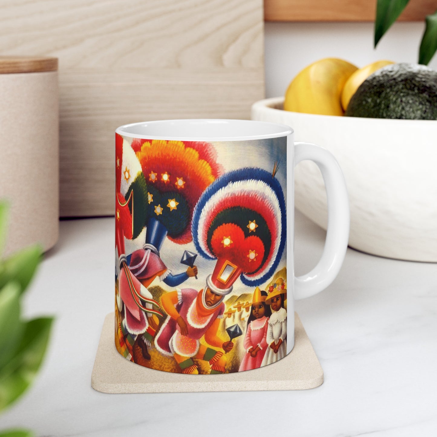 Oaxaca. Mexico. Vintage Travel Poster. Beautiful Novelty Ceramic Coffee Mug 11oz