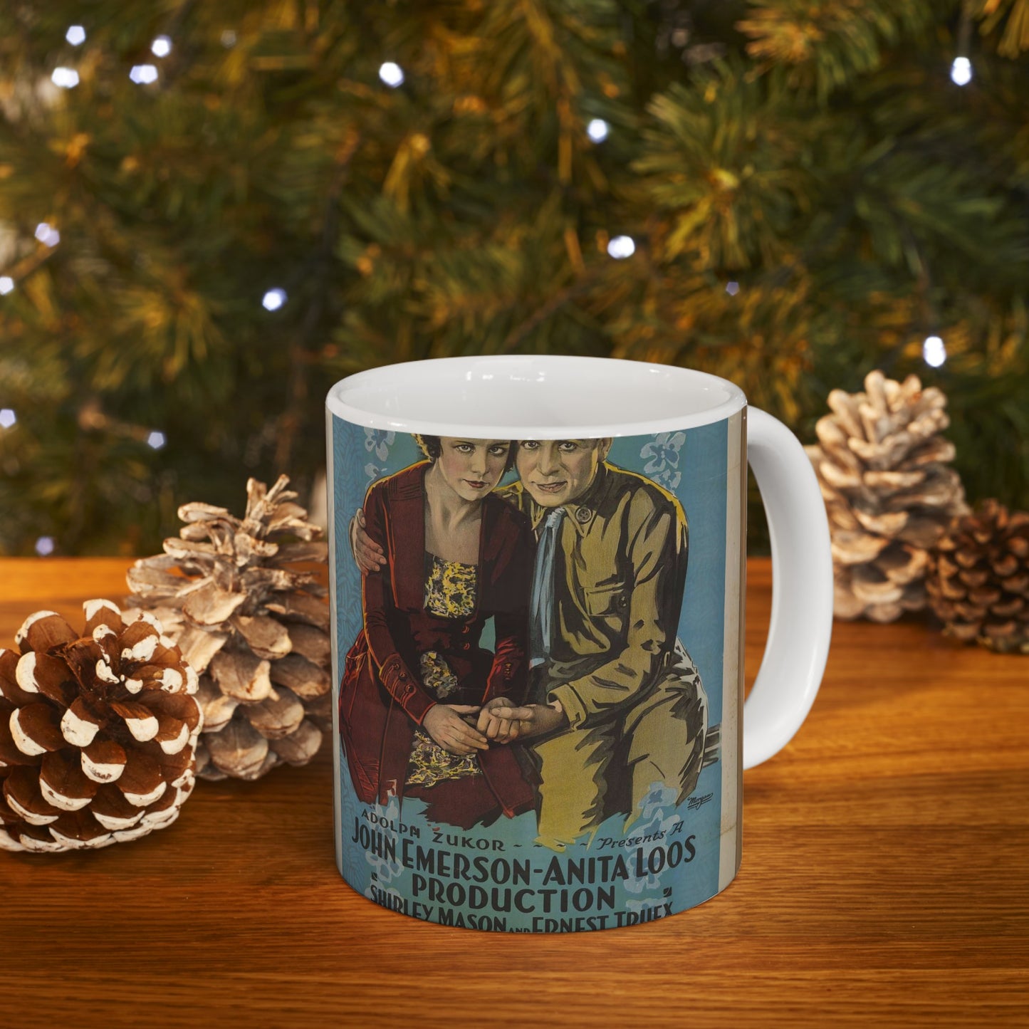 Adolph Zukor presents a John Emerson - Anita Loos production, Shirley Mason and Ernest Truex in Good-bye Bill by John Emerson and Anita Loos Beautiful Novelty Ceramic Coffee Mug 11oz