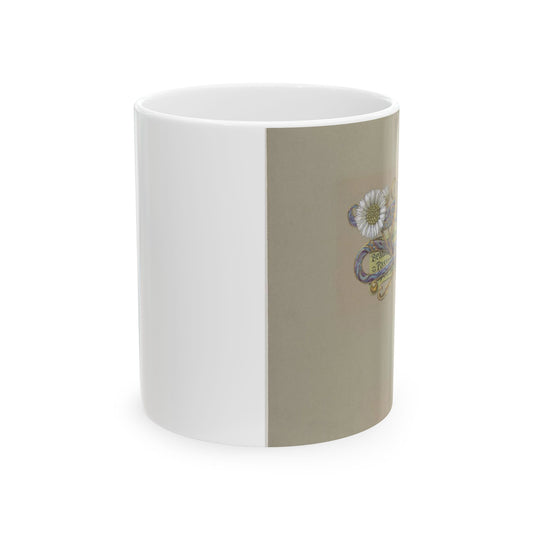 Eugène Samuel Grasset  - Jewelry Design Beautiful Novelty Ceramic Coffee Mug 11oz