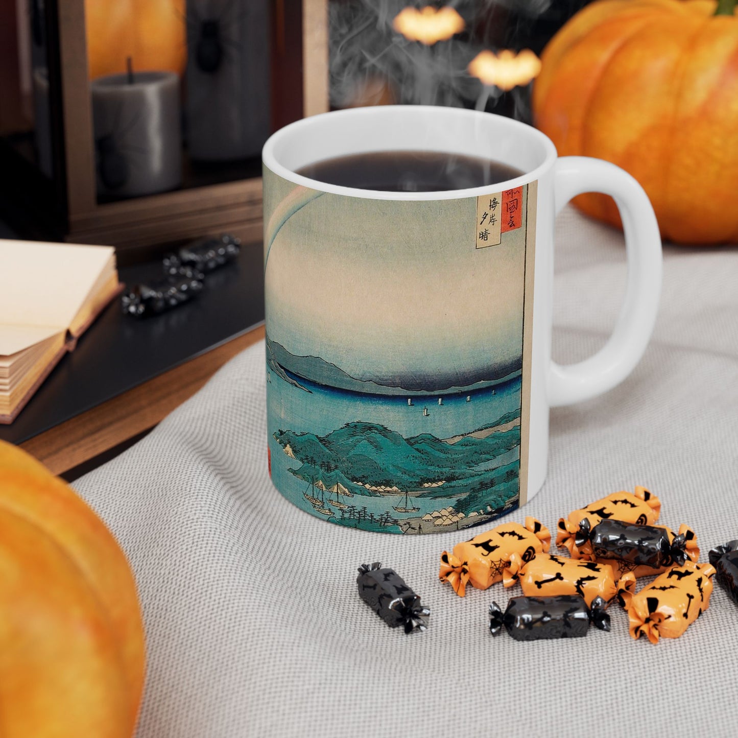 Evening Clearing at the Coast, Tsushima LACMA M.73.75.28 Beautiful Novelty Ceramic Coffee Mug 11oz